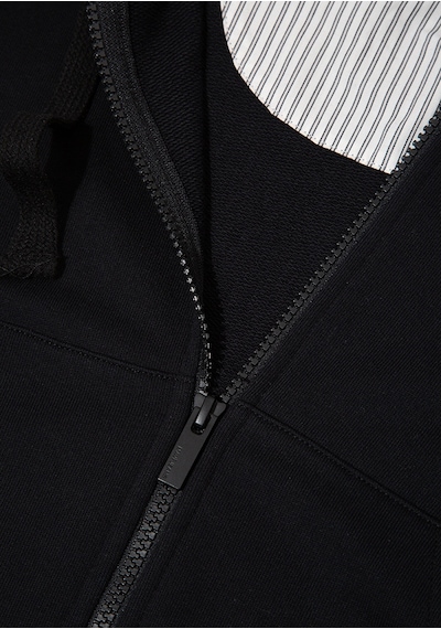 Mavi - Mavi Logo Baskılı Kapüşonlu Siyah Sweatshirt 1s10486-900 Siyah