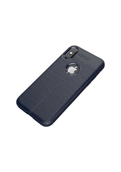 Apple Uyumlu iPhone Xs Max 6.5 Kılıf Zore Niss Silikon Kapak Lacivert