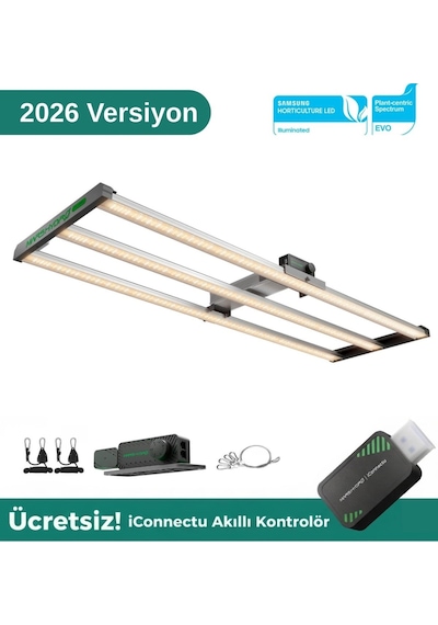 Mars Hydro Fc4000 Evo 320w Led Bitki Yetiştirme Lambası-1656 Gri