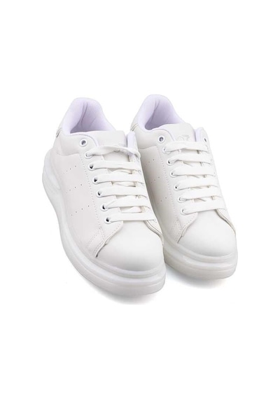 Nesilshoes Bestof 628 Beyaz Erkek Günlük Spor Ayakkabı