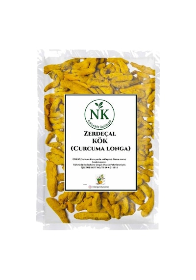 Zerdeçal Kök Kuru Curcuma Longa 25gr