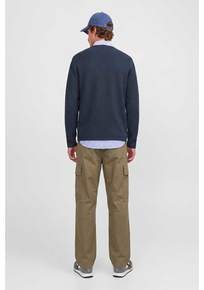 Jack & Jones Jprblumason Knıt Crew Neck Sn Lacivert