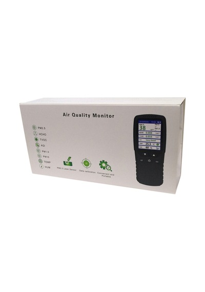 Oem Dm106a Çoklu Gaz Analiz Cihazı Tvoc Hcho Aqı Pm1.0 Pm10 Hum