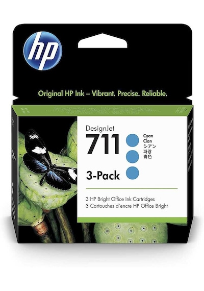 Hp 711 Cz134a Cyan 3-pack Kartuş 3x29ml