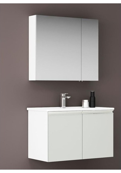 Orka Terme 80 Cm Mdf Beyaz Banyo Dolabı Takımı Beyaz Orka Terme 80 Cm Mdf Beyaz Banyo Dolabı Takımı Beyaz
