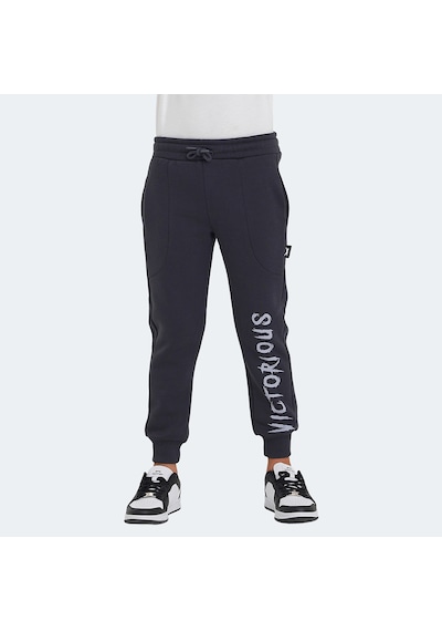 Slazenger  LANEY Çocuk Cepli Koyu Gri Eşofman  Altı