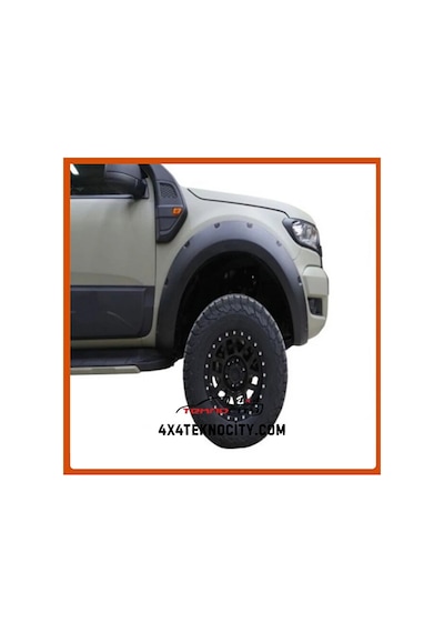 Ford Ranger T6 2012-2015 Çamurluk Kaplama -dodik Takımı Krom Cıva