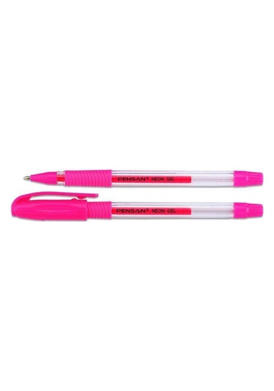 Pensan Pembe Neon Jel Kalem 1.0 Mm - 1 Adet