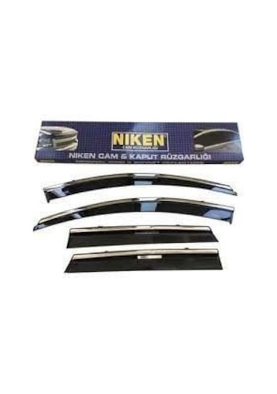 Honda Hrv 2022 2023 Niken Kromlu Cam Rüzgarlığı 4'lü