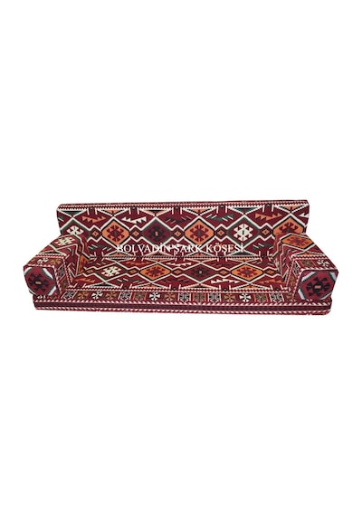 Erbasonline Mtk415-402 Şark Köşesi Bordo Halı Ds. Dörtlü Minder Tk. 180Lik