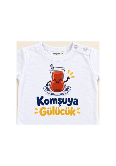 Babylimon Komşuya Gülücük Beyaz Kısa Kollu Çıtçıtlı Bebek Zıbını Beyaz - Komşuya Gülücük - 928161930 Beyaz - Komşuya Gülücük Babylimon Komşuya Gülücük Beyaz Kısa Kollu Çıtçıtlı Bebek Zıbını Beyaz - Komşuya Gülücük - 928161930 Beyaz - Komşuya Gülücük