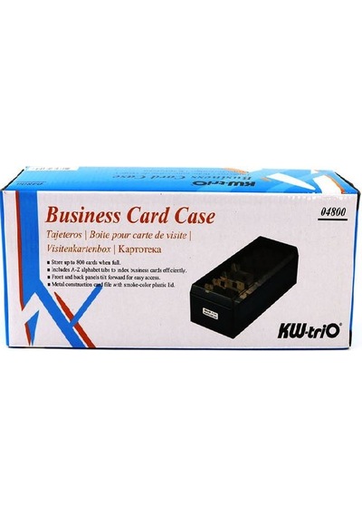 Kw-Trio 4800 Kartvizit Kutusu 800 Lü 814800