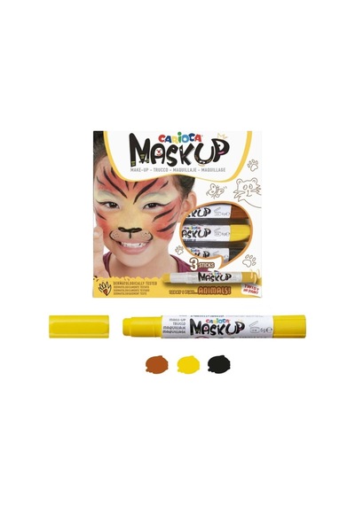 Mey İthalat Mask Up Yüz Boyası 3 Renk Animals