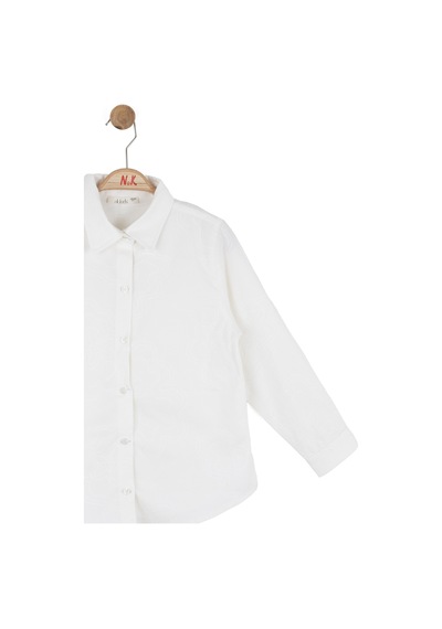 Xo Kids Kız Çocuk Gömlek 4-8 Yaş 31526 Beyaz