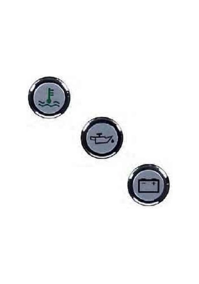 Tekne Sigorta Paneli Hararet Ikaz Lambası. 12V. Delik 14Mm