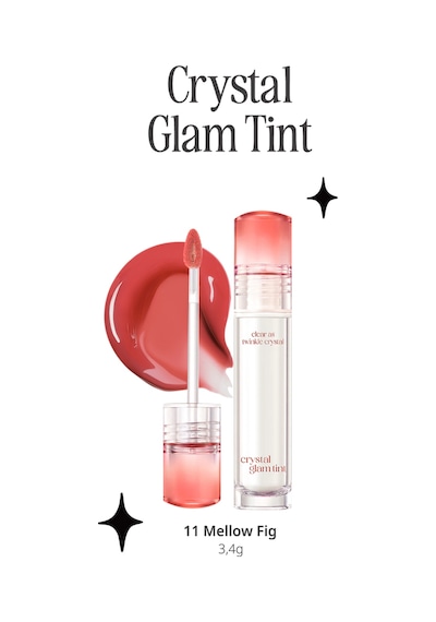 Clio Crystal Glam Tint 11 Mellow Fig 11