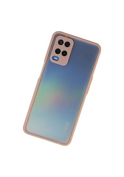 Oppo A54 4g Kılıf Montreal Silikon Kapak - Pembe 0.2M-Çok Renkli