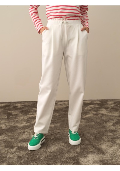Xint Ekru Regular Fit Pamuklu Sweat Pantolon 470411 Beyaz