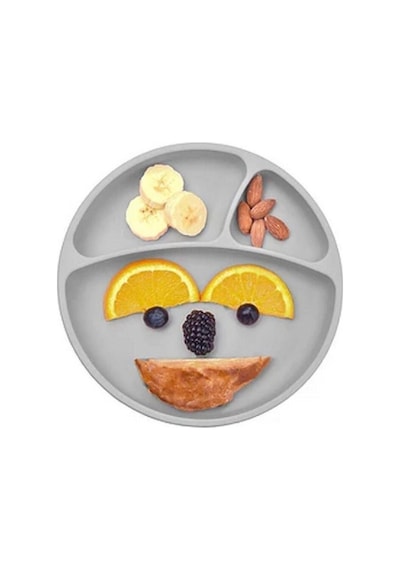 Silikon Tabak Vakum Tabanlı Porsiyon Powder Grey Gri Gri