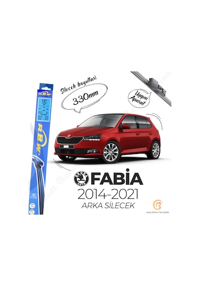 Skoda Fabia Arka Silecek (2014-2021) RBW