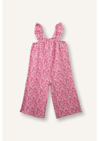 Defacto Kız Bebek Floral Bürümcük Tulum H6742a526hspn178 Pembe-pn178