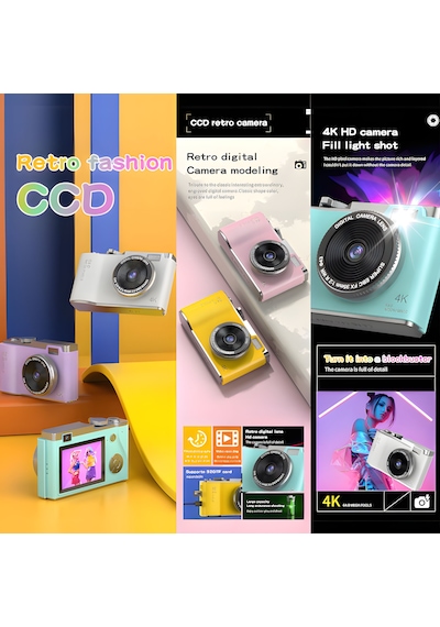 Idragon LK-003 Mini Dijital Çocuk Fotoğraf Makinesi