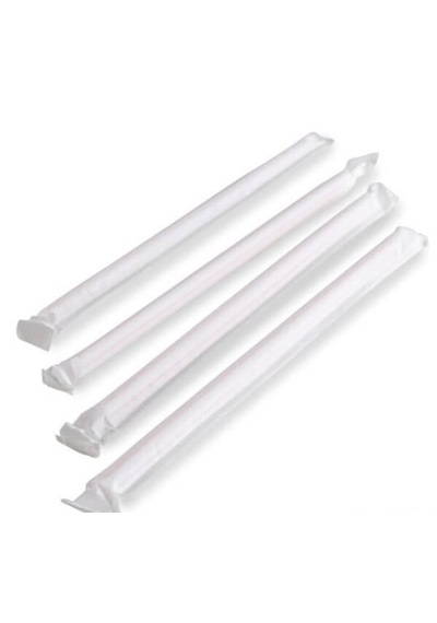 Şeylişeyler - Kağıt Sargılı Pipet 19 Cm 200'lü 10 Paket 2000 Adet