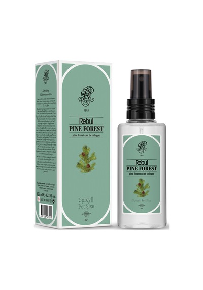 Rebul Pıne Forest Kolonya 125 Ml Spreyli Pet Şişe 3 Lü Set