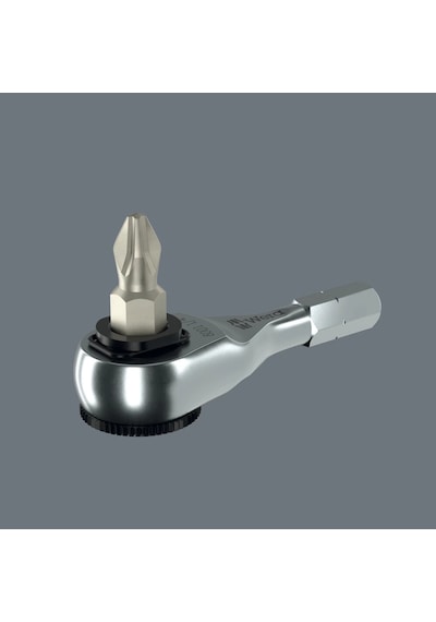 Wera 8011 Zyklop Mini 4 Bits Tutuculu Cırcır, 1/4", 1/4" X 50 Mm