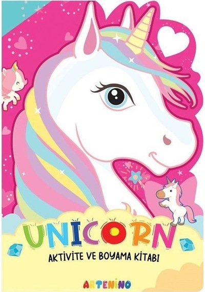 Unicorn / Aktivite Ve Boyama Kitabı Serisi