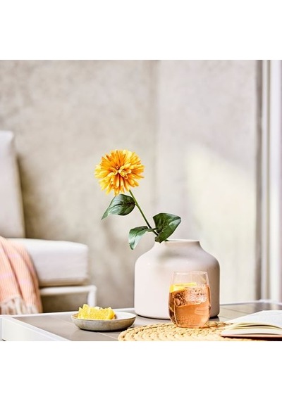 Ikea Smycka Yapay Çiçek, Turuncu, 55 Cm, Krizantem