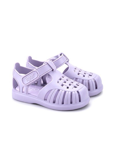 İgora S10271-018 Tobby Solıd Çocuk Sandalet Terlik Mor
