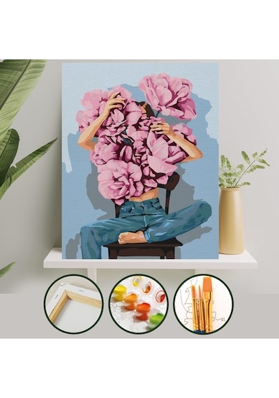 Sayılarla Boyama Tuval Seti 40X50 Cm - Demet