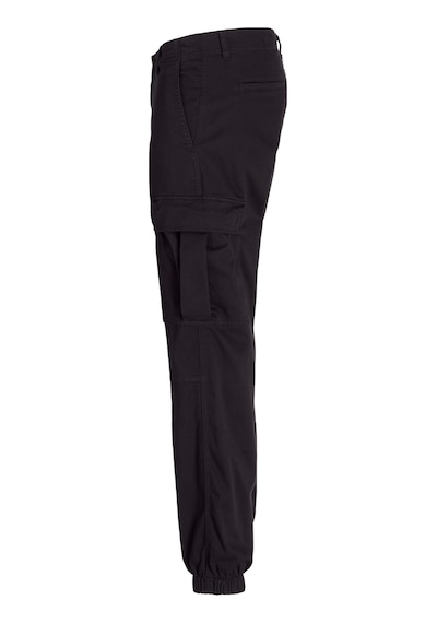 Jack & Jones Erkek Jpstkane Rahat Kalıp Kargo Pantolon 12268261 Siyah Siyah