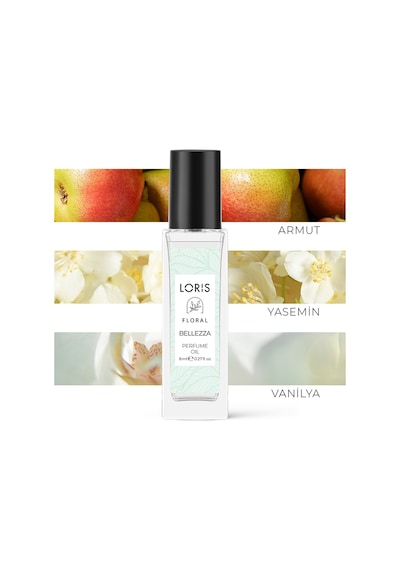 Loris Bellezza 8 ML Kadın Yağ Parfüm Natural Oil Çiçek