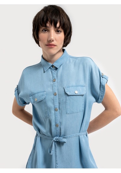 Lf2036310 Elbise Denim