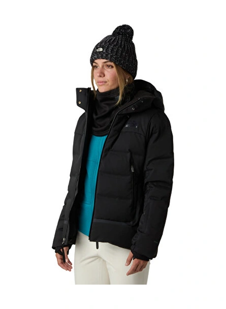 The North Face W Cirque Down Jacket Kadın Outdoor Montu 550 Dolgu Kaz Tüyü Nf0a87wsgof1 Siyah Siyah
