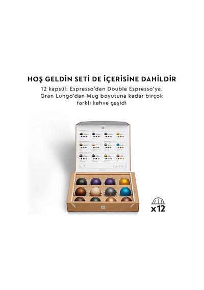 Nespresso Vertuo Latissima Süt Çözümlü Kapsüllü Kahve Makinesi