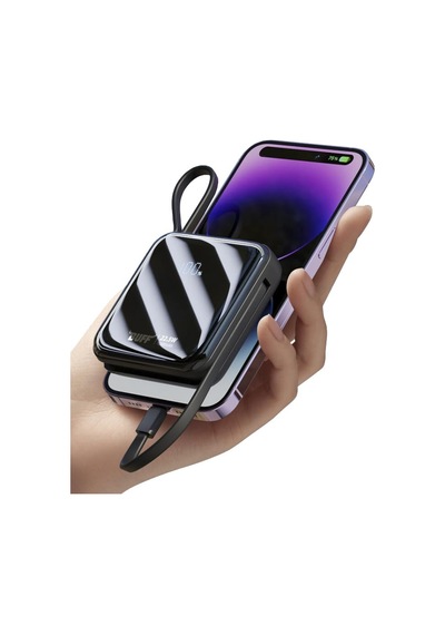 By Panzerglass 10000mah Powerbank Titanium Gri