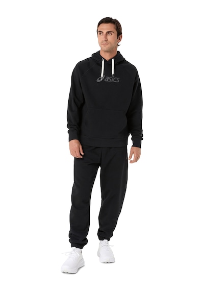 Asics Fleece Relaxed Erkek Siyah Koşu Eşofman Altı 2031f336-001