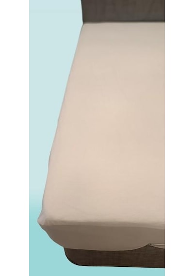 Yatak koruyucu Çraşaf 90x190 Model ALEZ Fitted Full Kenar Sıvı Geçirmez El Yapım