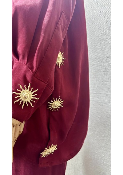 Missemramiss Ms-25yc14t4786-b Bordo Renk Takım Çok Renkli
