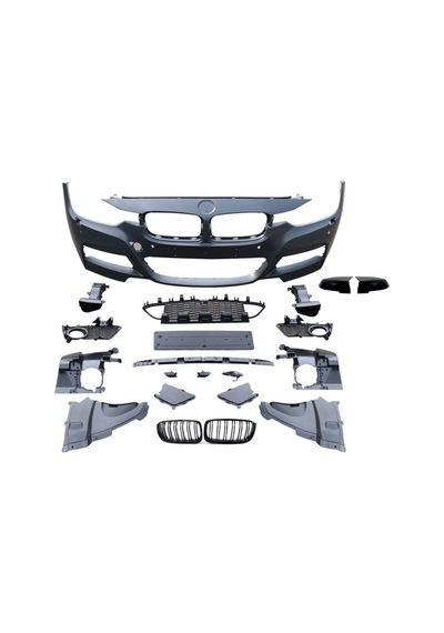 Otolas Bmw F30 Ön Tampon Ve Panjur Seti M-tech