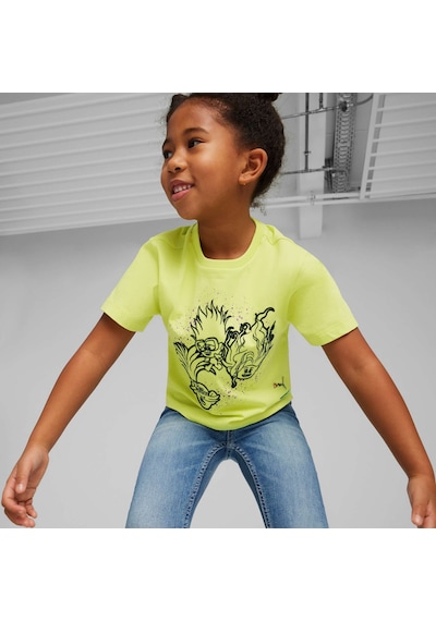 Puma X Trolls Graphic Çocuk T-shirt 624854 38 Yeşil