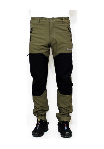 Mudwill 750101 Alpin Likralı Erkek Outdoor Pantolon-haki Siyah Çok Renkli