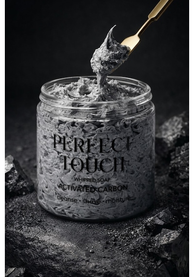 Purivo Perfect Touch Aktif Karbonlu Whipped Soap Derin Temizleyici Ve Arındırıcı Krem Sabun 150 Gr.