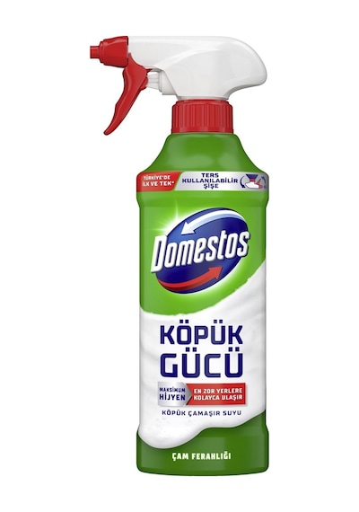 Domestos Köpük Gücü Sprey 450 Ml Çam Ferahlığı Ters Kullanılabilir Şişe 6'li Avantaj Paketi - 6 Tarı