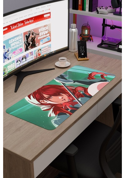 Persona 3 Kaymaz Dikişli Kauçuk Oyuncu Mousepad V5 - 70x30 Xl Gaming Mouse Pad Fare Altlığı