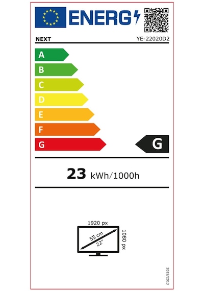 Next YE-22020D2 22" Full HD LED Monitör TV