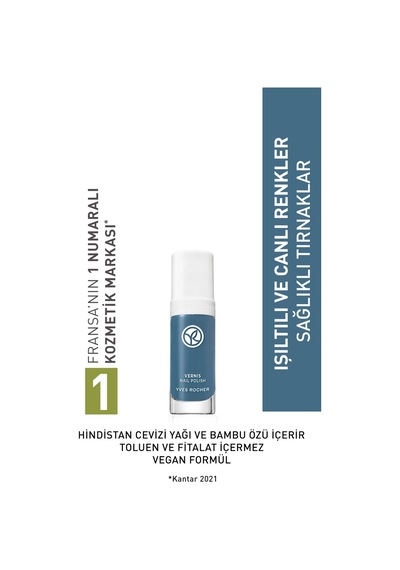 Yves Rocher Go Green Oje-26 Mavi-3104